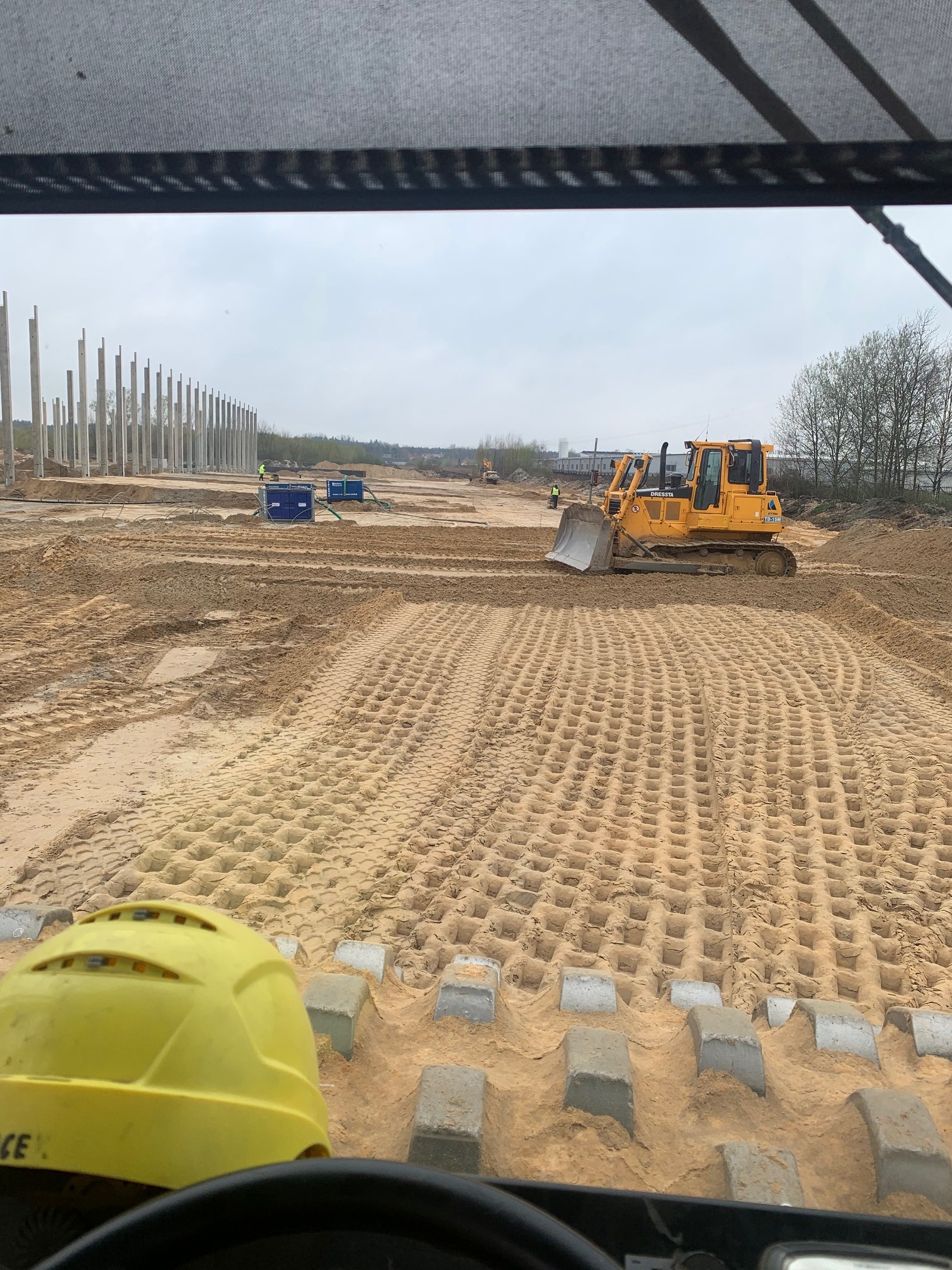 Nasypy pod INPOST - Radzymin - Panattoni