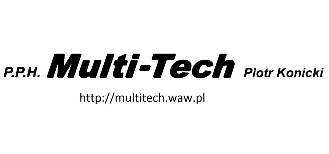 Logo firmy P.P.H. Multi-Tech Piotr Konicki z adresem strony internetowej http://multitech.waw.pl.