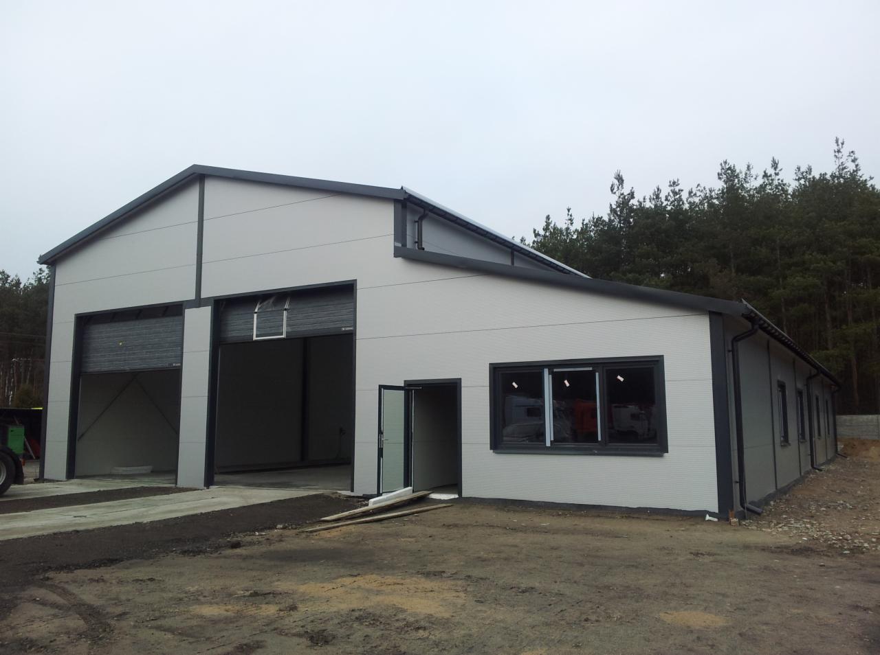 Konstrukcja stalowa - obudowa - finał