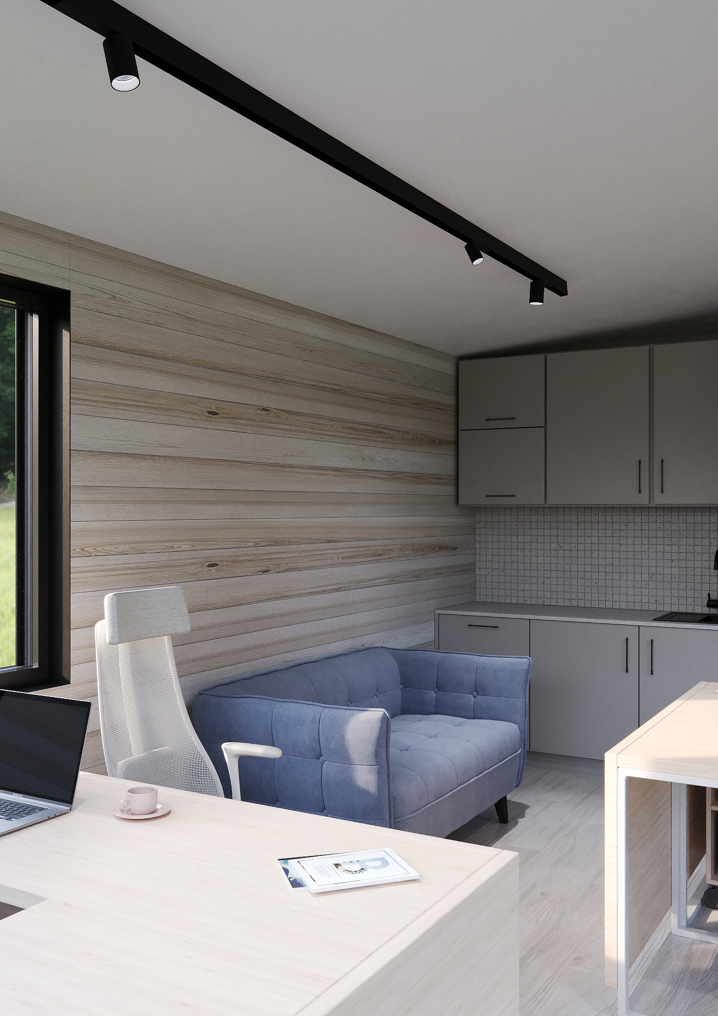 Dom modułowy 37 m2, biuro