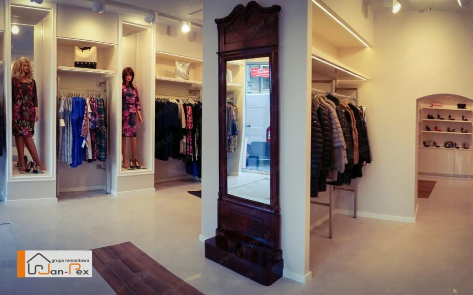 Remont sklepu w Jędrzejowie