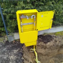 Instalacja zewnętrzna gaz