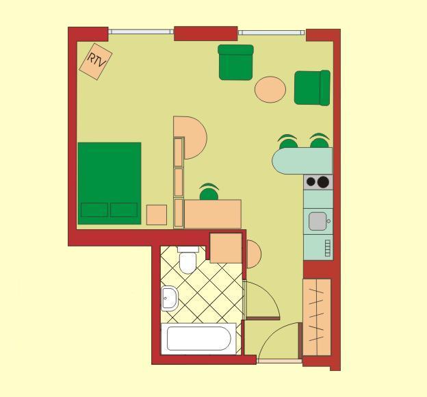 wynajmę bez prowizji 35 mkw