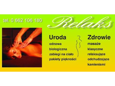 Zadbaj o siebie. Masaż, kosmetyka, RELAKS