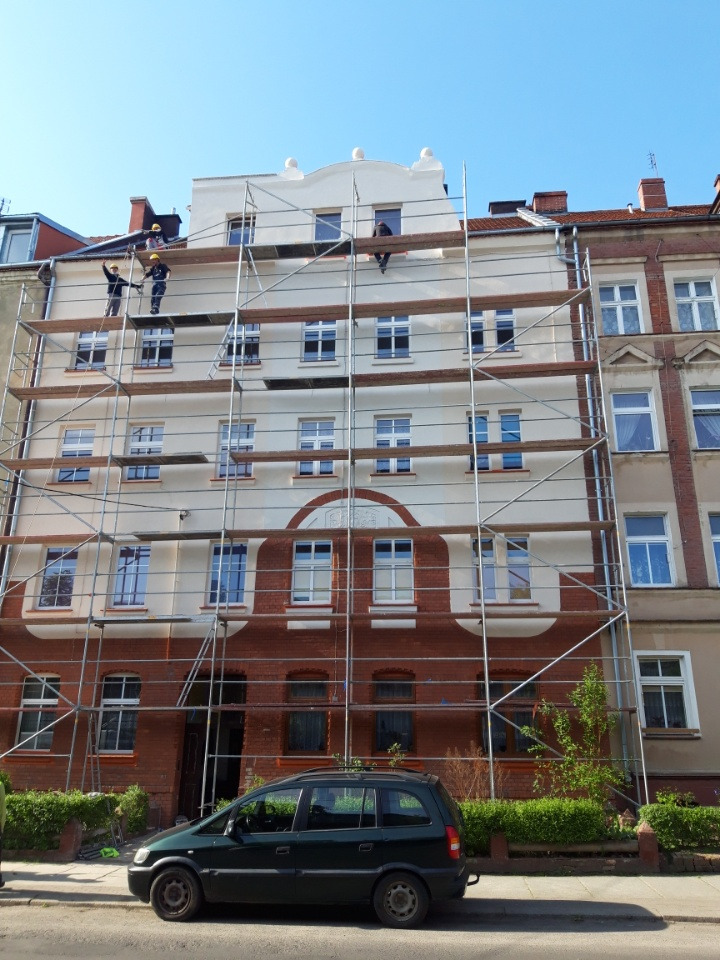 Renowacja elewacji wraz z piaskowaniem