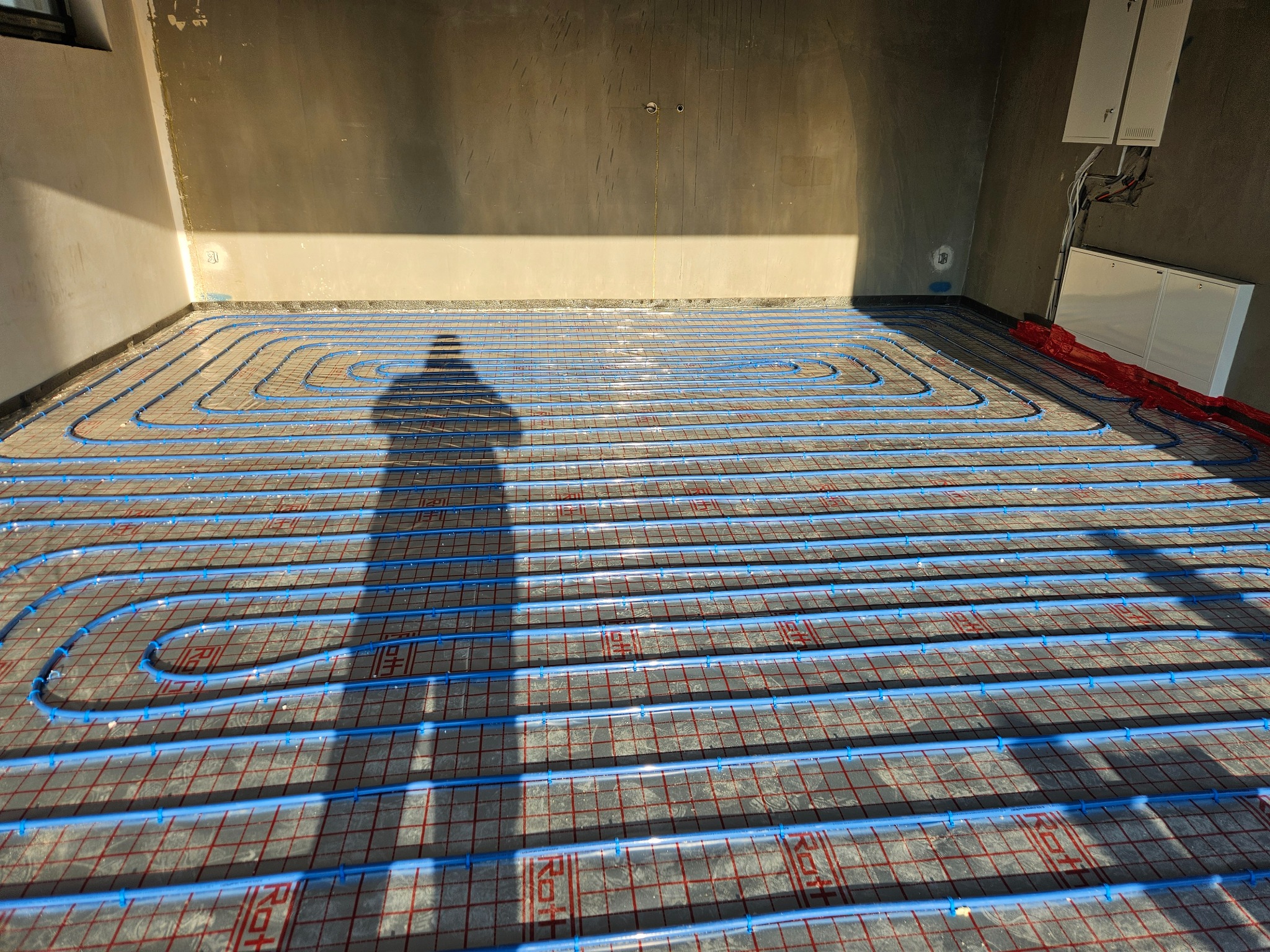 Instalacja ogrzewania podłogowego