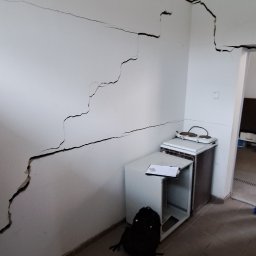 Ekspertyza techniczna przegród pionowych budynku biurowego w Lubawie