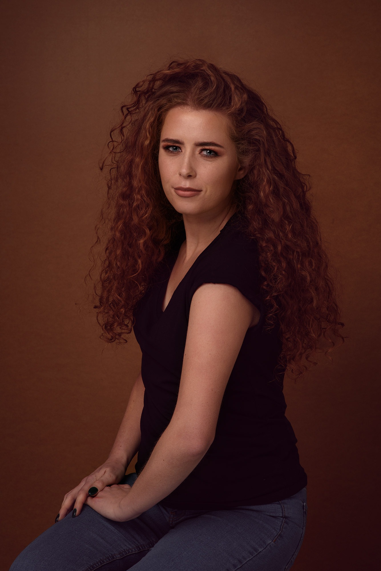 Portret Modelka: Weronika Błaszak Makeup: Aleksandra Baszkowska 'Pudernica'