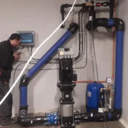 Instalacja hydroforu pożarowego
