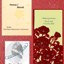 Zapraszamy gości na uroczystość ślubu.