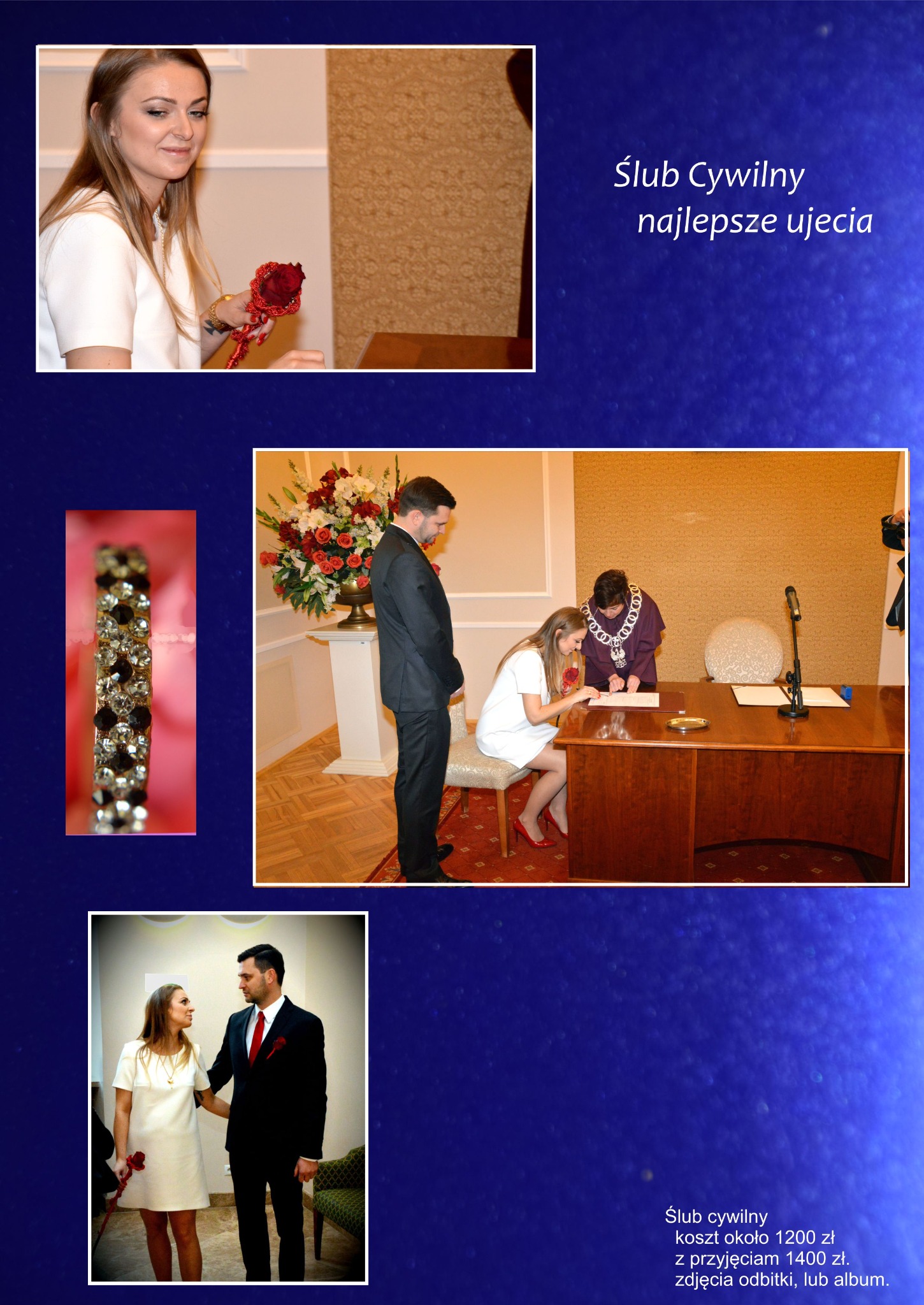 Ślub cywilny, najlepsze ujęcia.