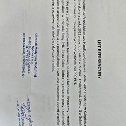 A oto jedno naszych  referencji