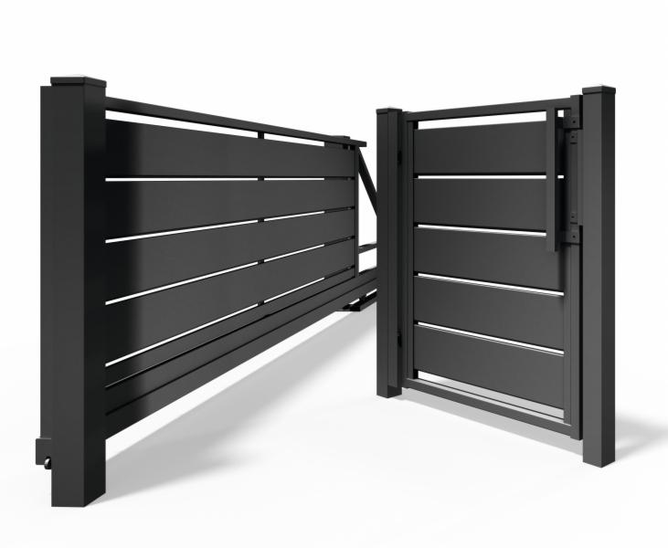 Nowoczesne ogrodzenia frontowe