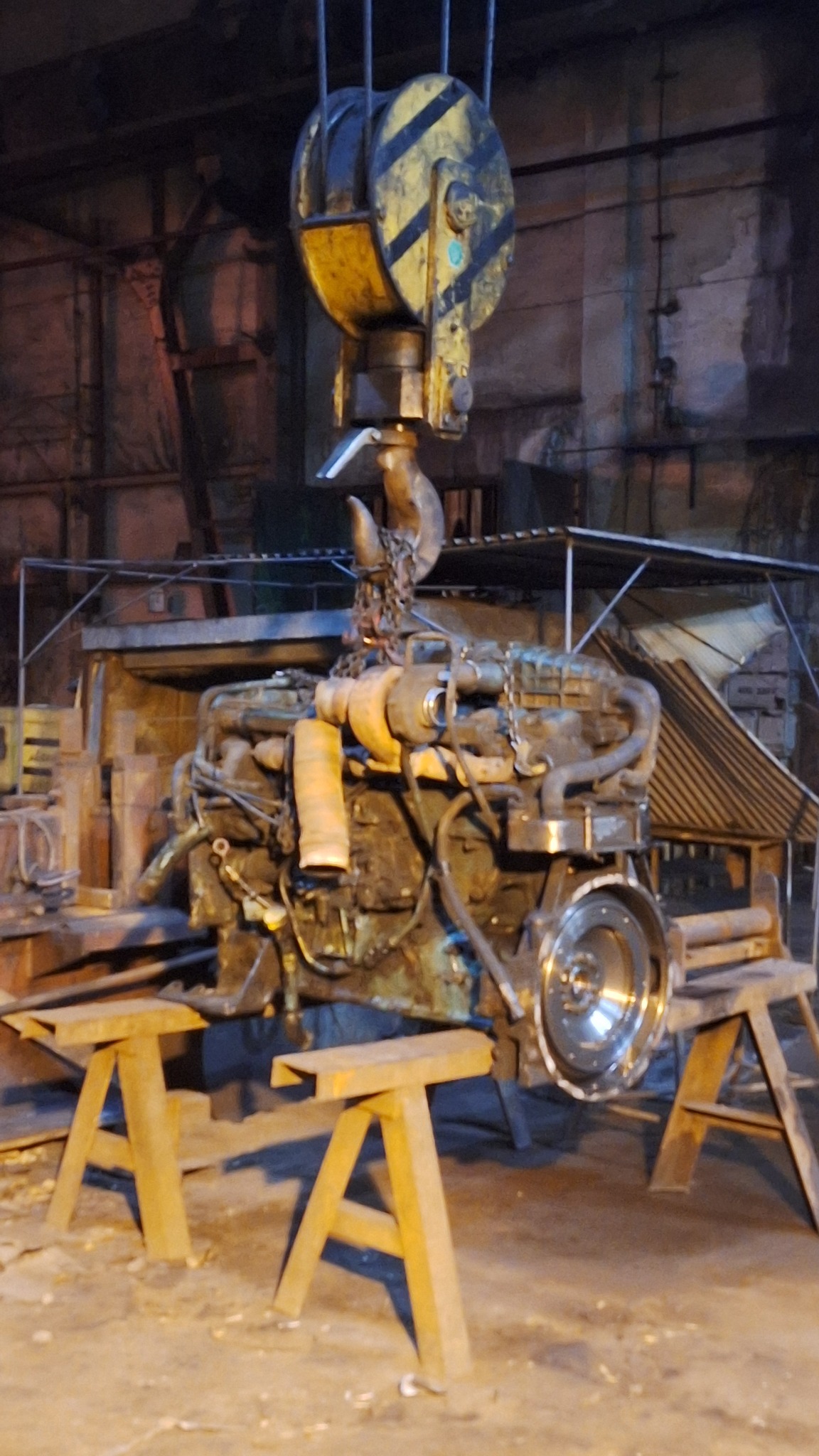 Silnik wyciagnietyz. Volvo