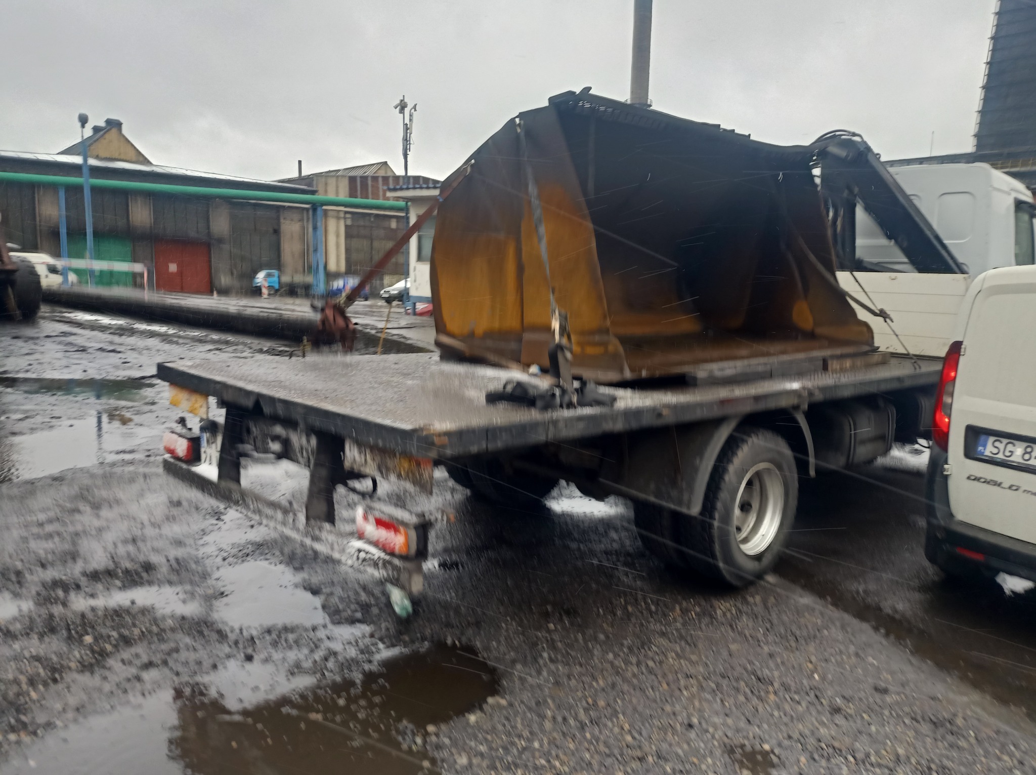 Transport łyżki do maszyn