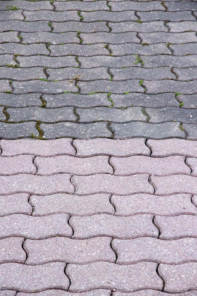 Czyszczenie kostki brukowej