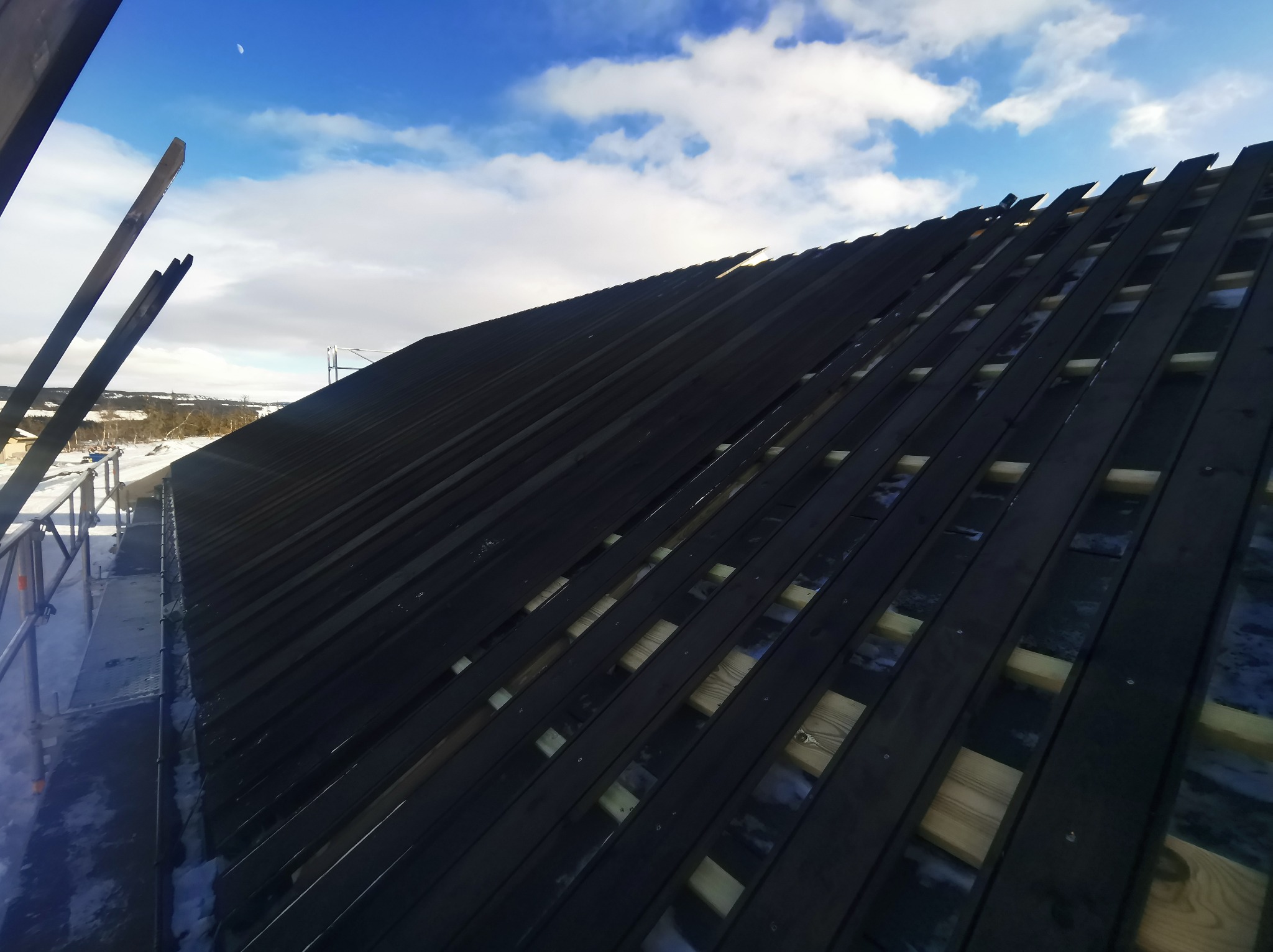 Coś nowego a zarazem ciekawego dach w desce