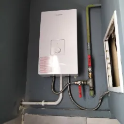 Montaż przepływowego ogrzewacza wody