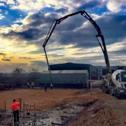 Fundamenty - Budowa hali produkcyjnej Trzebinia