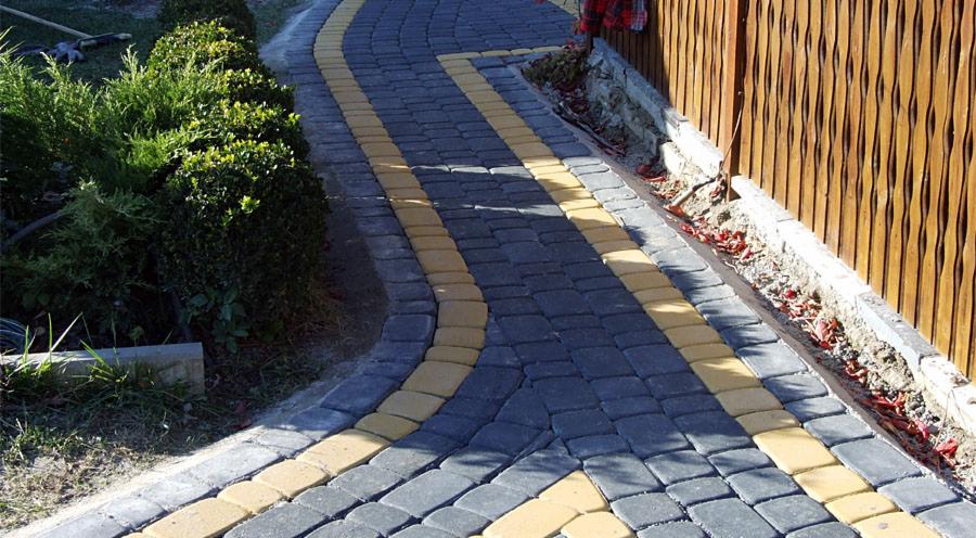 ścieżki ogrodowe z kostki brukowej nr2