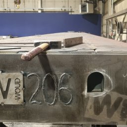 Budowanie pomostów do koparek z herbów