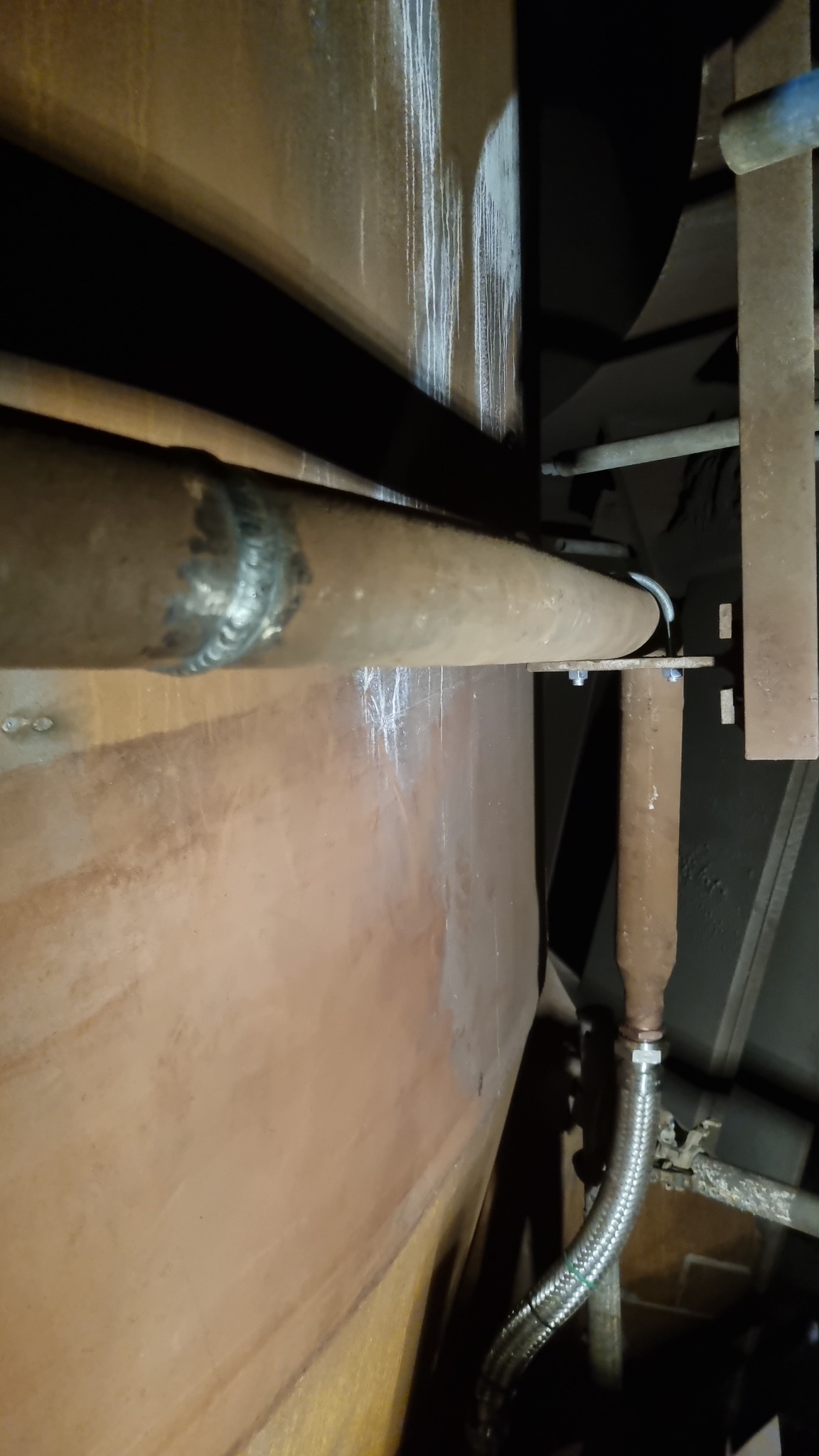 Naprawa rur na kotle