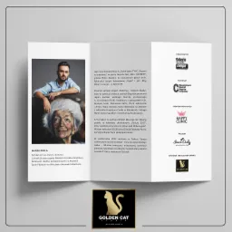 Ulotki składane Golden Cat