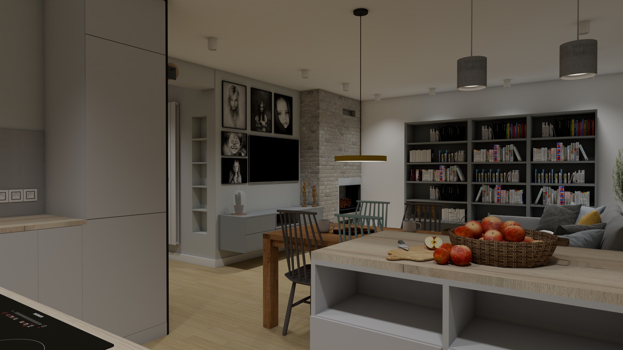 Projekt segmentu/salon