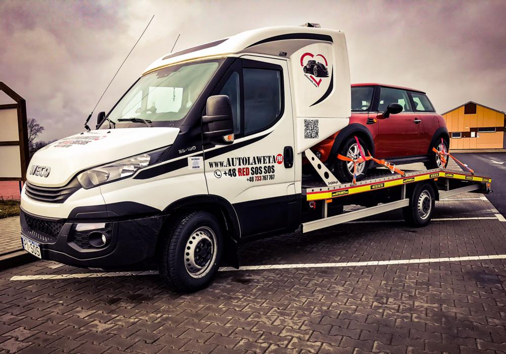 Edis Auto transport MINI One RED