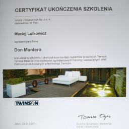 certyfikat Twinson 2017