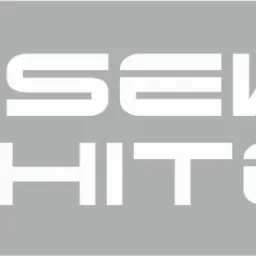 Logo firmy architektonicznej 'BALSEWICZ ARCHITEKCI' na szarym tle, z niebieskim akcentem w literze 'A'.