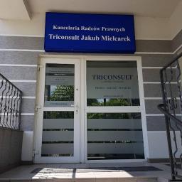 Wejście do Kancelarii Prawnej - radca prawny Jakub Mielcarek 