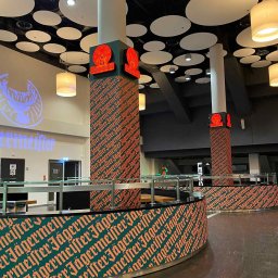 kaseton reklamowy stoisko firmowe 