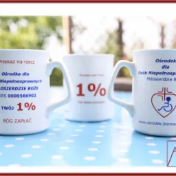 Kubki z wypalanym nadrukiem
