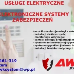 Elektryka-Kamery-Kontrola Dostępu-Systemy Ppoż
