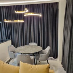 zasłony aksamitne do wnętrz glamour