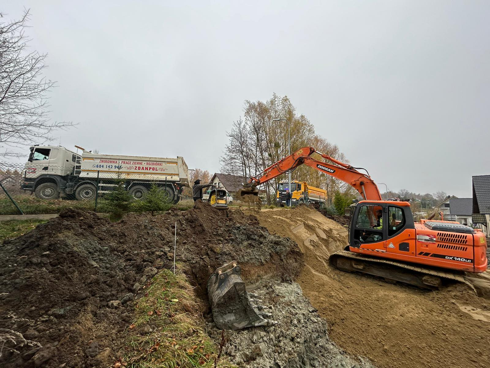 Wymiana Gruntu pod Dom Jednorodzinny.