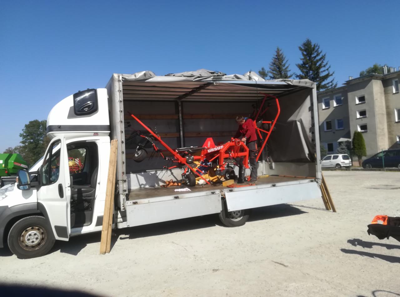 Transport maszyny rolniczej Opalenica - Żurawica