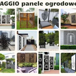 panele ogrodowe z metalu od RAGGIO