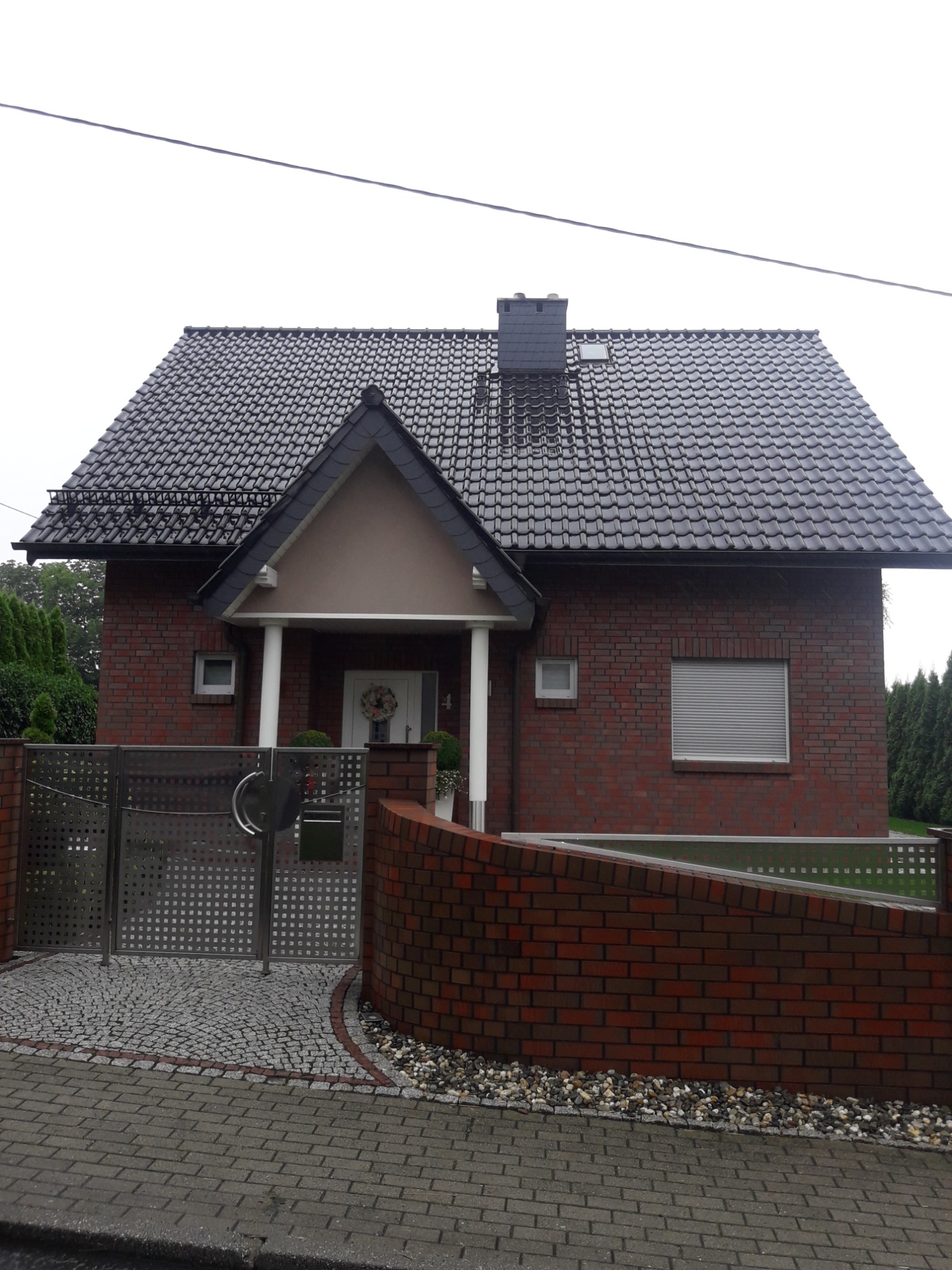 Dach przed montażem inst PV