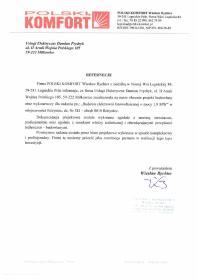 Usługi Elektryczne Damian Frydryk - Projektant instalacji elektrycznych Miłkowice