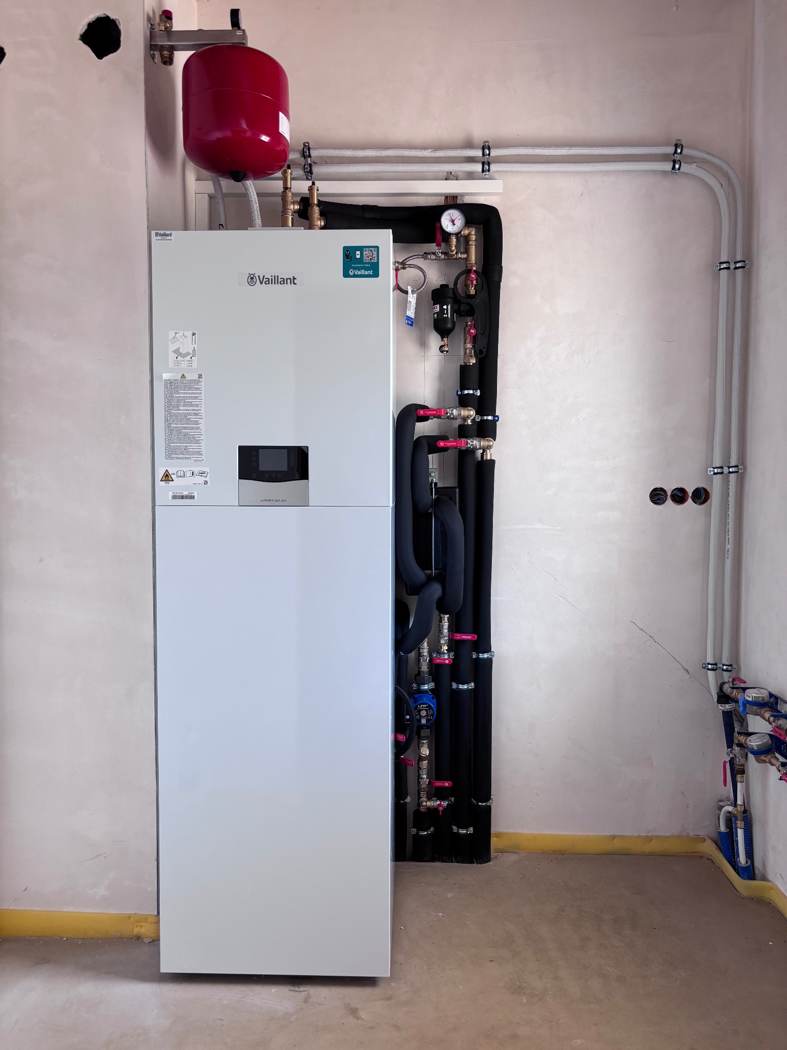 Kotłownia pompa ciepła Vaillant