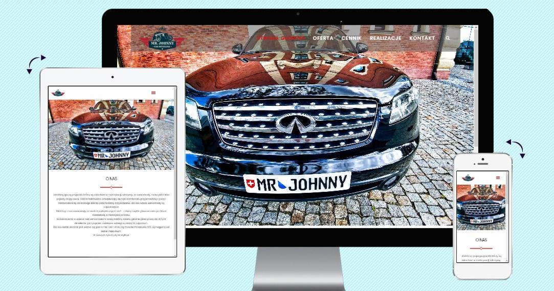Strona internetowa dla firmy motoryzacyjnej