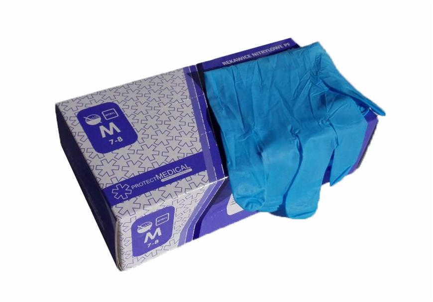 Rękawiczki nitrylowe