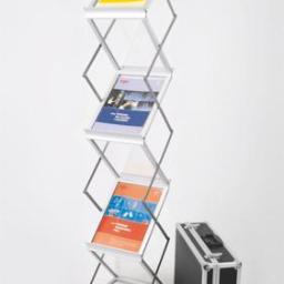 Składany stojak reklamowy ZIG-ZAG LITE