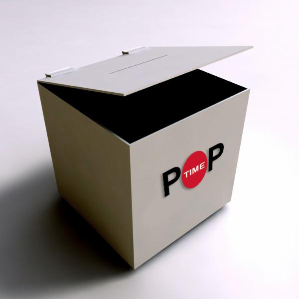 Urna do losów, pojemnik plexi