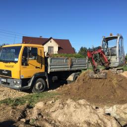 Rozbiórki budynków Zator 1