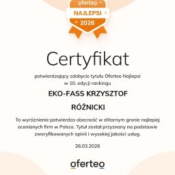 EKO-FASS Krzysztof R&oacute;żnicki - Roboty ziemne Żagań