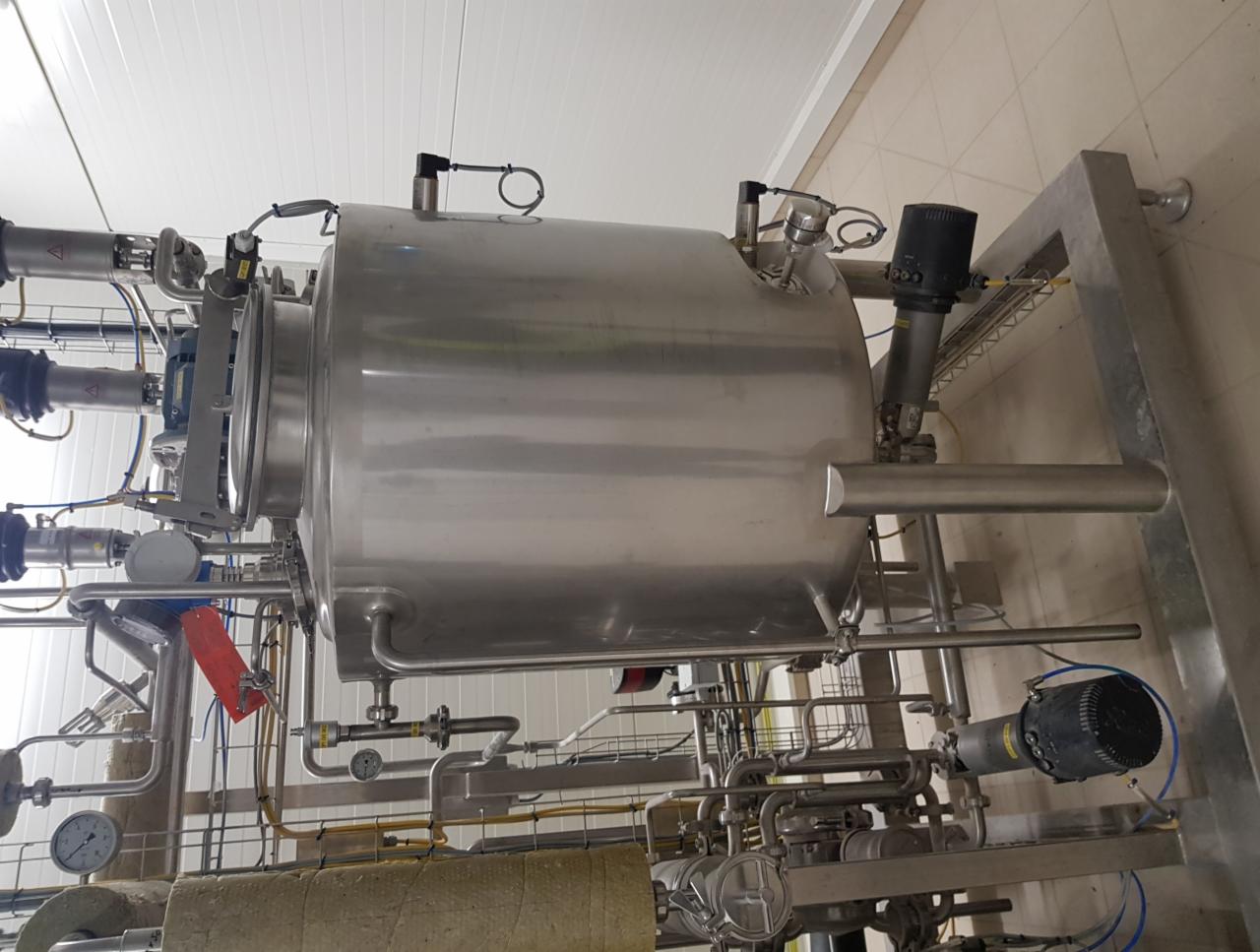 Montaż instalacji rozpylania lecytyny.