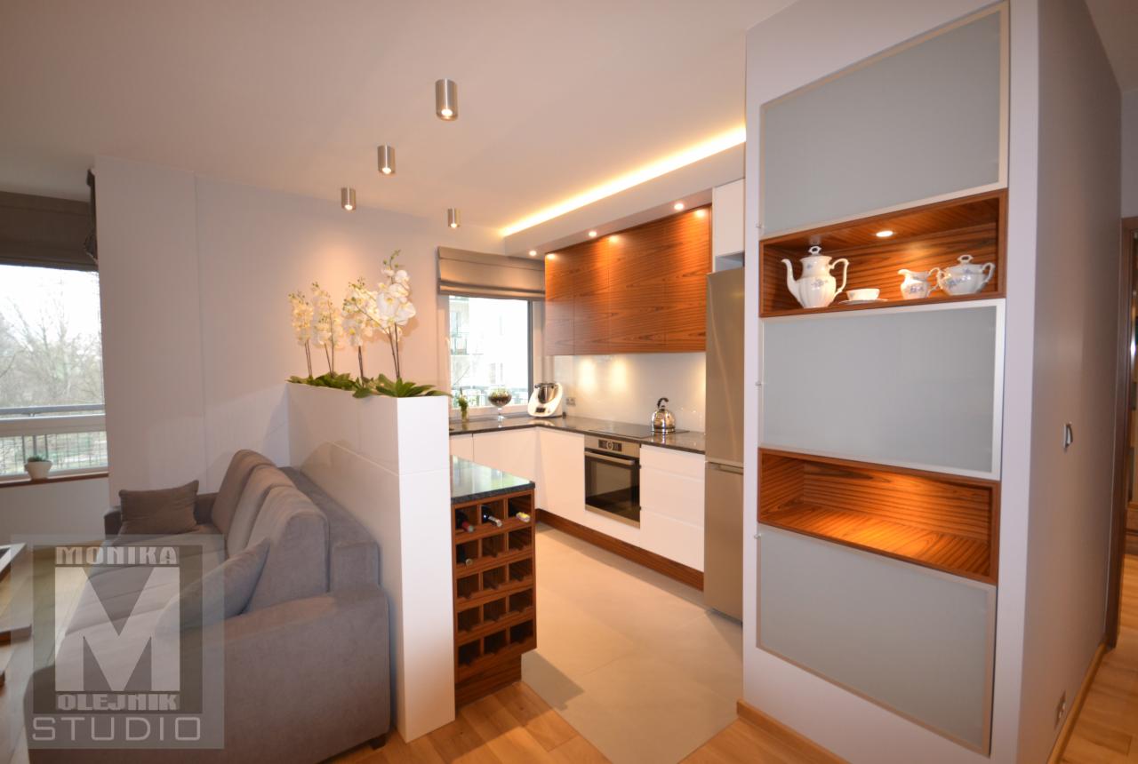 Projekt mieszkania Ursynów